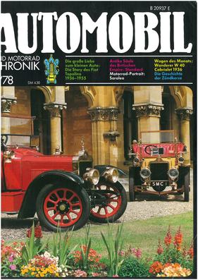 Automobil- und Motorrad-Chronik / Nr. 8 (1978)