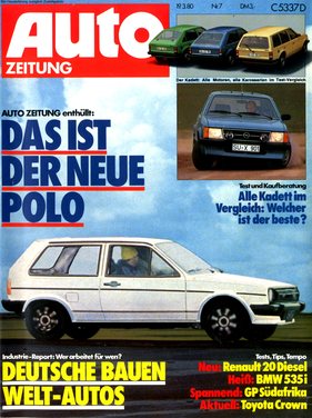 Auto Zeitung / Nr. 7 (1980)