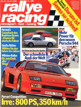 rallye racing / Nr. 24 (1988)