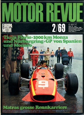 Motor Revue 2/1969: Paul Frère fuhr den Rolls-Royce Silver Shadow