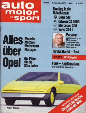 auto motor und sport / Nr. 23 (1978)