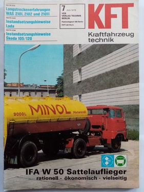 KFT Kraftfahrzeugtechnik / Nr. 7 (1978)