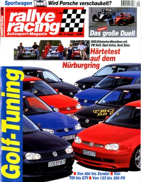 Titelbild zu «rallye racing / Nr. 9 (1998)» Titelbild zu «rallye racing / Nr. 9 (1998)»