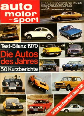 auto motor und sport / Nr. 24 (1970)
