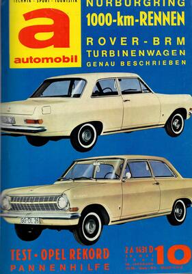 automobil / Nr. 10 (1963)