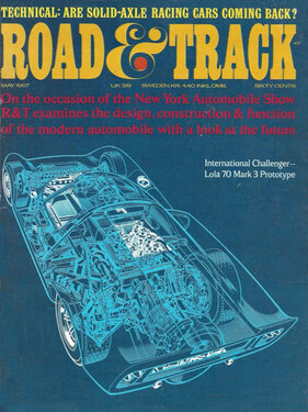 Titelbild zu «Road & Track / Nr. 5 (1967)» Titelbild zu «Road & Track / Nr. 5 (1967)»