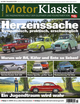 Titelbild zu «Motor Klassik / Nr. 7 (2024)» Titelbild zu «Motor Klassik / Nr. 7 (2024)»