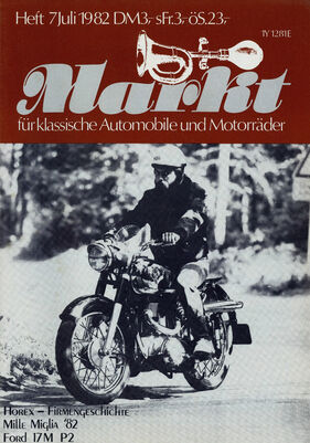 Markt - klassische Automobile und Motorräder / Nr. 7 (1982)