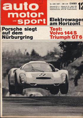 auto motor und sport / Nr. 12 (1967)