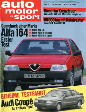 auto motor und sport / Nr. 15 (1988)