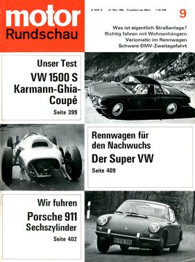 Motor Rundschau / Nr. 9 (1965)