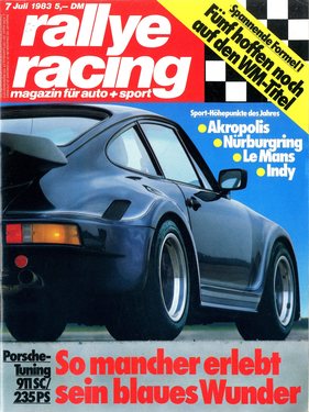 rallye racing / Nr. 7 (1983)