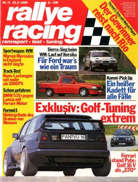 rallye racing / Nr. 11 (1988)