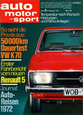 auto motor und sport / Nr. 3 (1972)