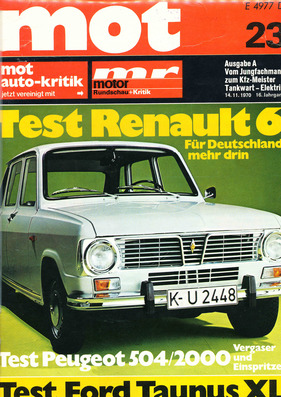 mot / Nr. 23 (1970)