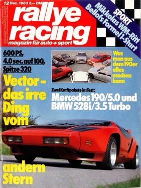 rallye racing / Nr. 12 (1983)