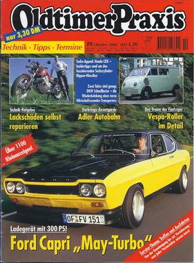 Titelbild zu «Oldtimer Praxis / Nr. 10 (2000)» Titelbild zu «Oldtimer Praxis / Nr. 10 (2000)»