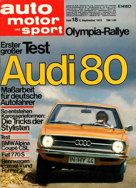 auto motor und sport / Nr. 18 (1972)
