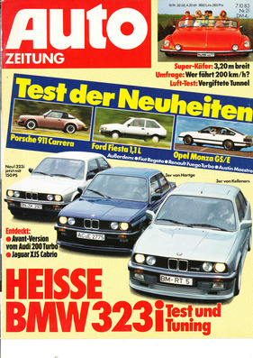 Auto Zeitung / Nr. 21 (1983)