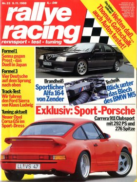 rallye racing / Nr. 23 (1988)