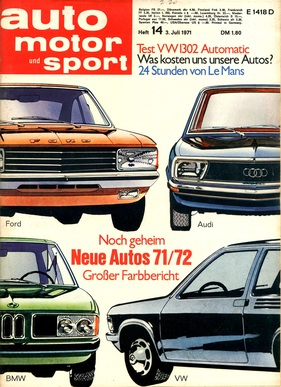 auto motor und sport / Nr. 14 (1971)