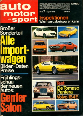 auto motor und sport / Nr. 7 (1972)