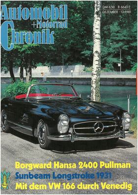 Automobil- und Motorrad-Chronik / Nr. 12 (1981)
