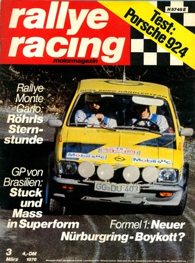 rallye racing / Nr. 3 (1976)