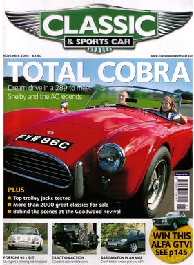 Titelbild zu «Classic & Sports Car / Nr. 11 (2004)» Titelbild zu «Classic & Sports Car / Nr. 11 (2004)»