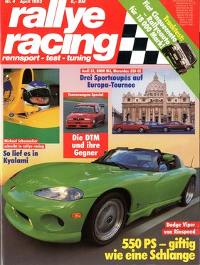 rallye racing / Nr. 4 (1993)