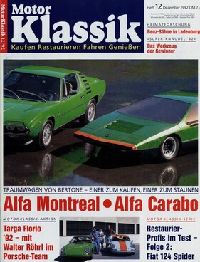 Motor Klassik / Nr. 12 (1992)