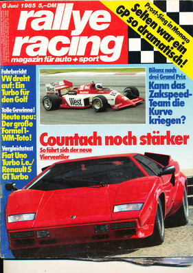 rallye racing / Nr. 6 (1985)