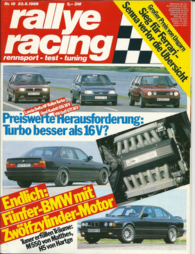 rallye racing / Nr. 18 (1989)