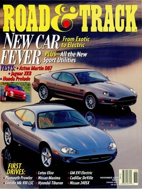 Road & Track November 1996, Seite 80, Test Aston Martin DB7 - True Brit