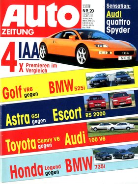 Auto Zeitung / Nr. 20 (1991)