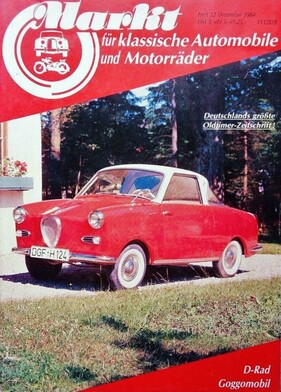 Markt - klassische Automobile und Motorräder / Nr. 12 (1984)