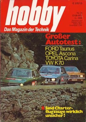 hobby / Nr. 21 (1971)