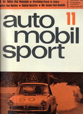 automobilsport / Nr. 11 (1967)