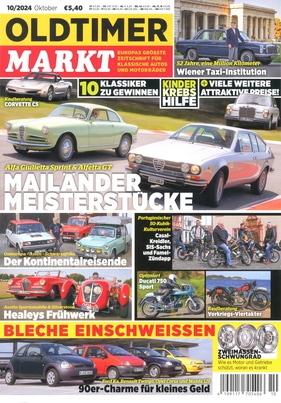 Titelbild zu «Oldtimer Markt / Nr. 10 (2024)» Titelbild zu «Oldtimer Markt / Nr. 10 (2024)»