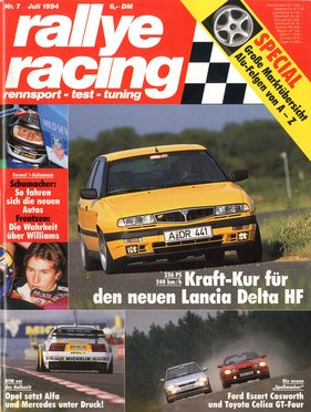 Titelbild zu «rallye racing / Nr. 7 (1994)» Titelbild zu «rallye racing / Nr. 7 (1994)»
