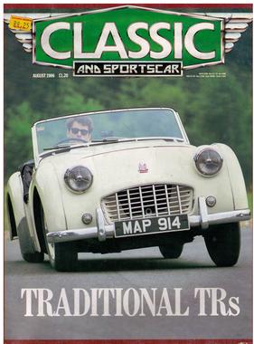 Titelbild zu «Classic & Sports Car / Nr. 8 (1986)» Titelbild zu «Classic & Sports Car / Nr. 8 (1986)»
