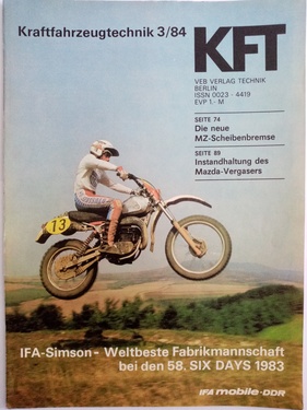 KFT Kraftfahrzeugtechnik / Nr. 3 (1984)