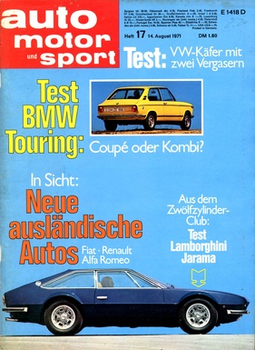 auto motor und sport / Nr. 17 (1971)