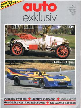 auto exklusiv / Nr. 4 (1984)