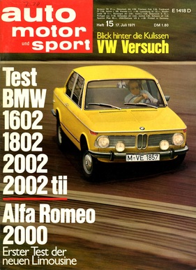 auto motor und sport / Nr. 15 (1971)