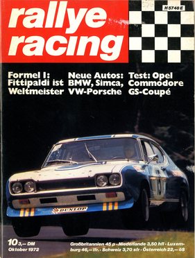 rallye racing / Nr. 10 (1972)