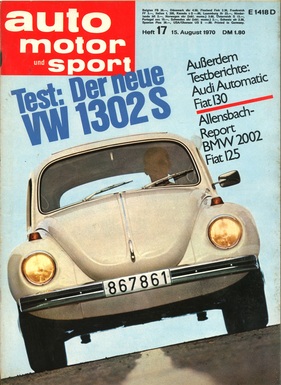 auto motor und sport / Nr. 17 (1970)