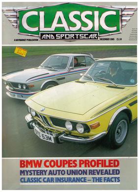 Titelbild zu «Classic & Sports Car / Nr. 12 (1985)» Titelbild zu «Classic & Sports Car / Nr. 12 (1985)»