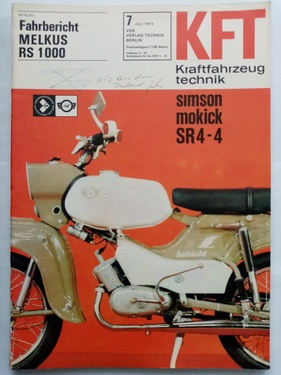 KFT Kraftfahrzeugtechnik / Nr. 7 (1972)
