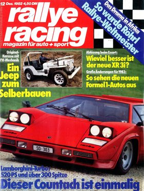 rallye racing / Nr. 12 (1982)